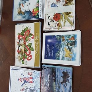 50+Assorted Christmas Cards